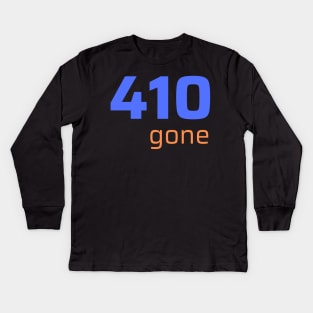 401 GONE Kids Long Sleeve T-Shirt